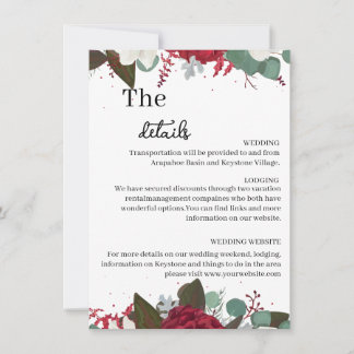 Modern Set 5  Details card