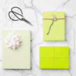 Modern Shades Neon Chartreuse Wrapping Paper Sheet<br><div class="desc">Modern Shades Neon Chartreuse Wrapping Paper Sheets. Beautiful three colours to complement your gift.</div>