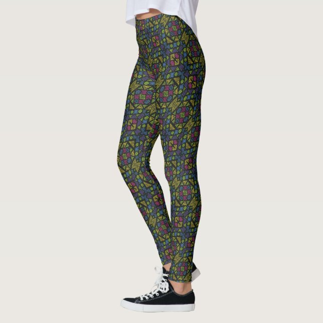 Modern Shapes Leggings (Left)