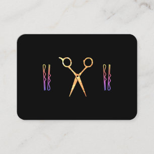 Modern Shears / Hair Pins Appointment III Card