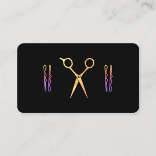 Modern Shears / Hair Pins Appointment III Card