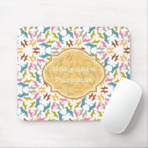Modern Shepherd Dogs Mouse Pad