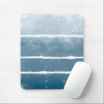 Modern Shibori Ombre Retro Tie Dye Hippie Indigo   Mouse Pad<br><div class="desc">Pastel tie dye pattern design in indigo blue colour. Blue and white shibori lines hippie design pattern, for tie-dye trend is back. Indigo tie dye pattern home decor, office, school, accessories. Modern Korean aesthetic watercolor gradient ombre shibori tie dye pattern in indigo colour. Shibori dye style pattern decor. Retro boho...</div>