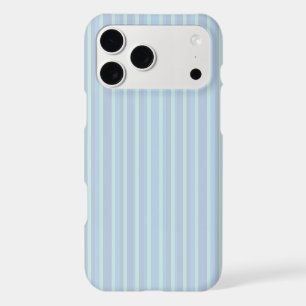 Modern Shimmering Blue Striped