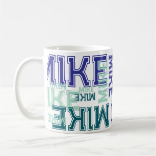 Modern short 4 letters name Typography Coffee Mug