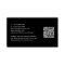 Modern Signature Script QR Code Professional Black