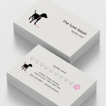 Modern Silhouette Dog Walker Reward