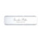 Modern Silver Glitter Handwriting Elegant Script