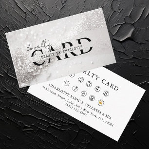 Modern, Silver-Glitter Salon, 10 - Enclosure Card