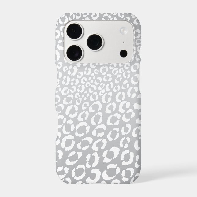 Modern Silver Leopard Outline (Back)