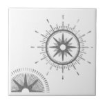 Modern Silver Starburst Celestial Design Ceramic Tile<br><div class="desc">Modern tile with a retro silver starburst serving as the focal point, complimented by modern starburst design elements. Simple, clean celestial design in a silver and white colour palette. One design of a coordinating collection. Create your own custom design by using the fields provided, or use the "message" button to...</div>