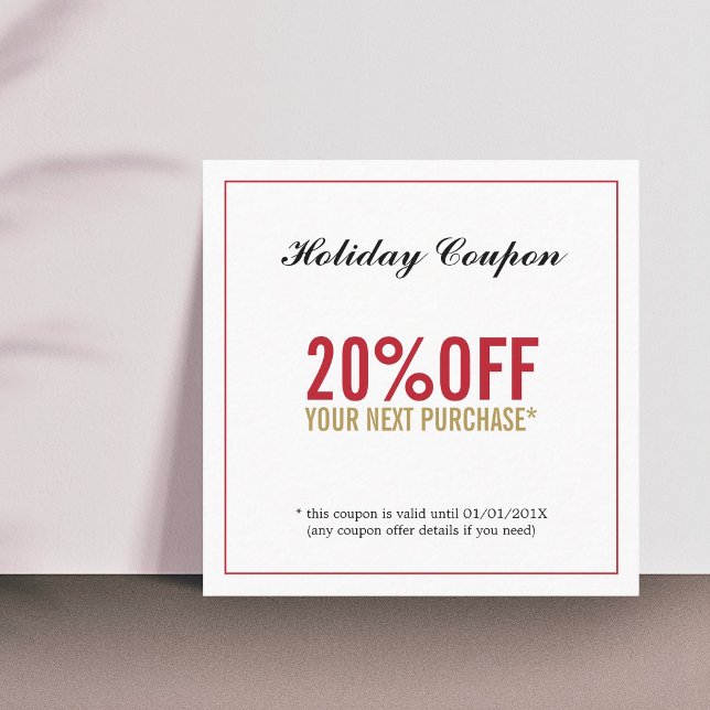 Modern Simple Beauty Salon Coupon (Creator Uploaded)