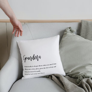 Modern Simple Best Grandma Ever Best Beauty Gift Cushion