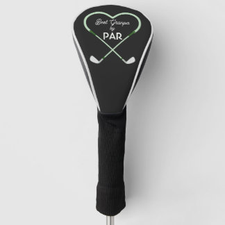 Modern Simple Best Granpa by Par Golf Head Cover