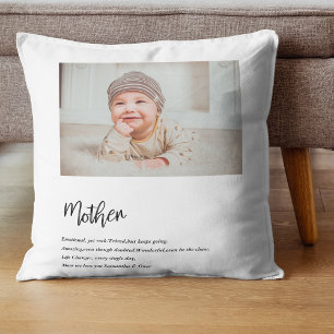 Modern Simple Best Mother Ever Best Beauty Gift Cushion
