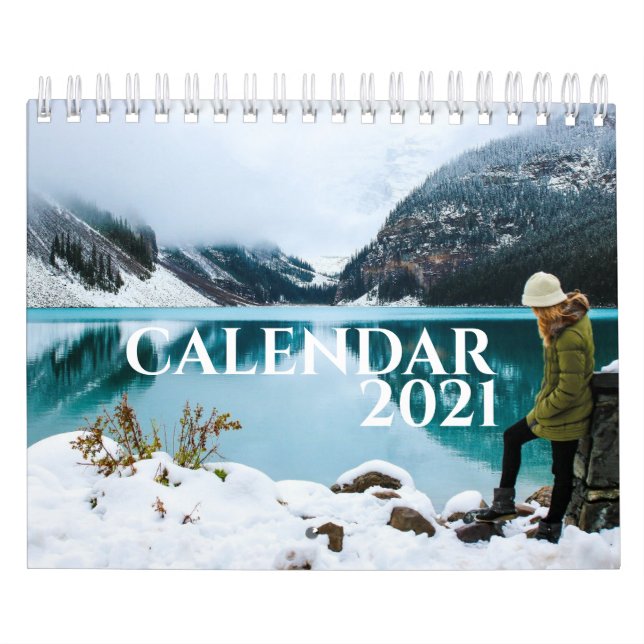 Modern & Simple Big Photos 2021 Calendar (Cover)
