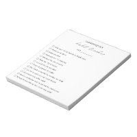 Modern Simple Black White Elegant Habit Tracker