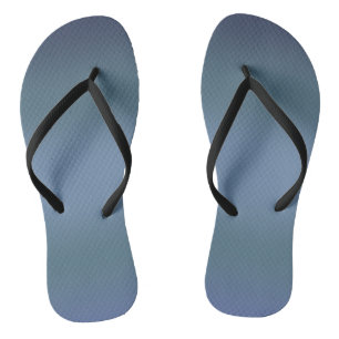Modern Simple Blue navy Gradient Colour Thongs