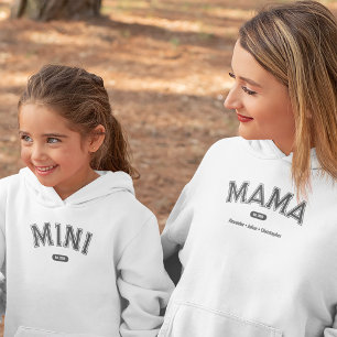 Modern Simple Bold Typography Family Matching Mini