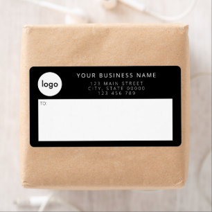 Modern Simple Business Logo Mailing Shipping
