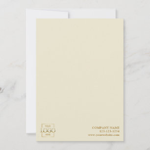 Modern Simple Business Logo Professional Editable Card