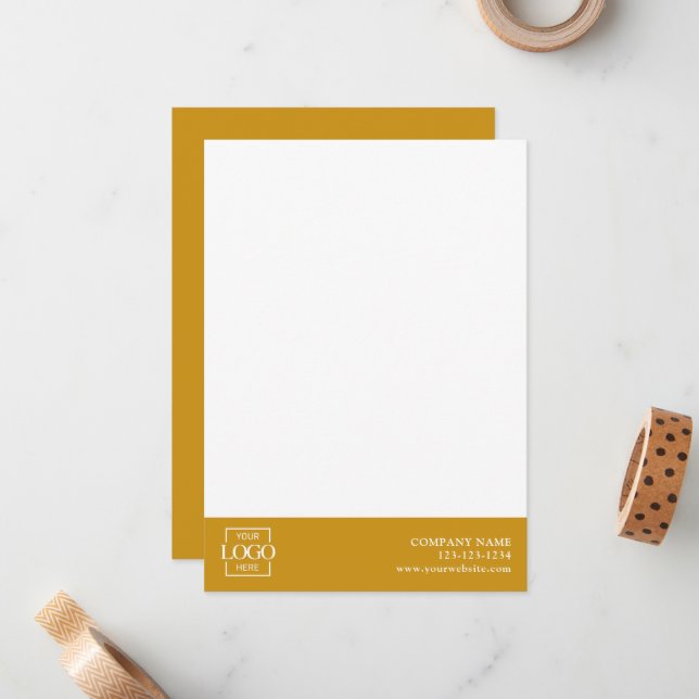 Modern Simple Business Logo Professional Editable Card (Front/Back In Situ)