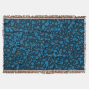 Modern, simple celebration concept graphic art throw blanket