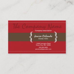 Modern Simple Chic Business Card 4