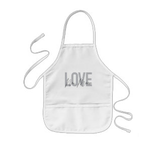 Modern, simple, chic, cool design Love New Mexico Kids Apron