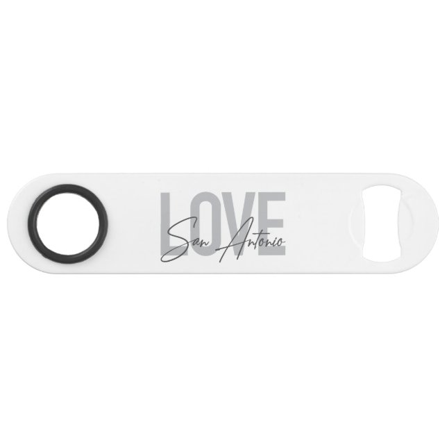 Modern, simple, chic, cool design Love San Antonio (Front (Horizontal))