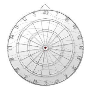 Modern, simple, chic, elegant wavy graphic lines dartboard