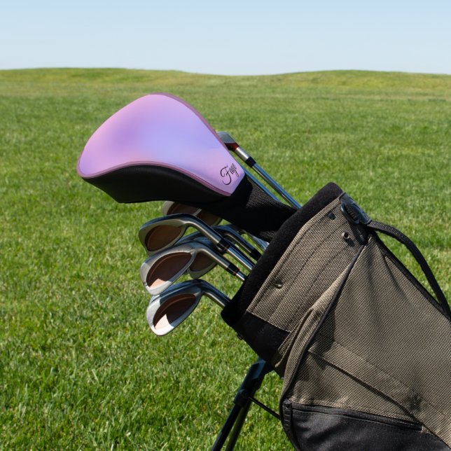 Modern Simple Colourful rainbow gradient galaxy se Golf Head Cover (In Situ)