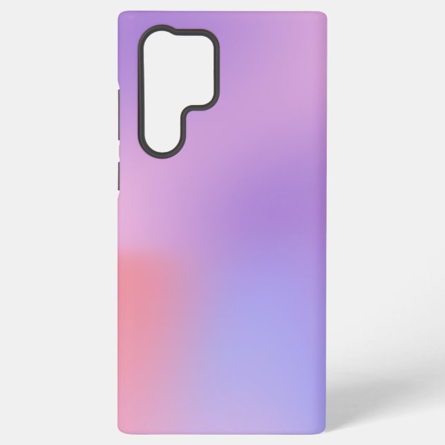 Modern Simple Colourful rainbow gradient galaxy se Samsung Galaxy S22 Ultra Case (Back)