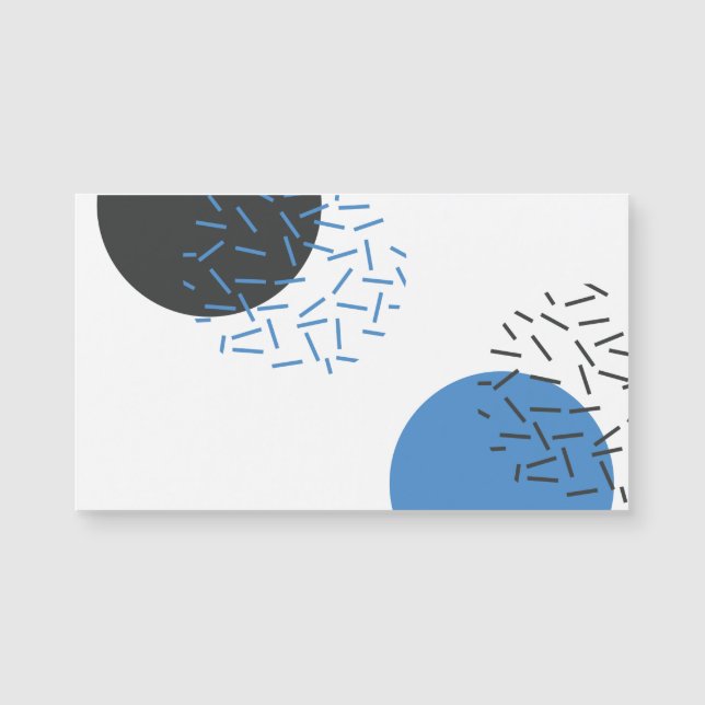 Modern, simple, cool, abstract, graphic pattern (Front)