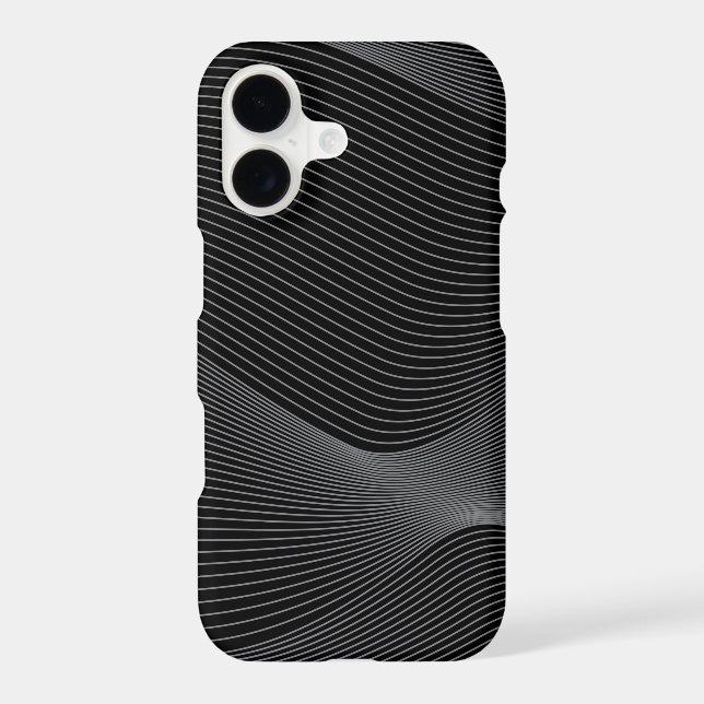 Modern, simple, cool, abstract motion wave pattern (Back)