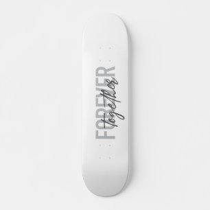 Modern, simple, cool design of Forever Together Skateboard