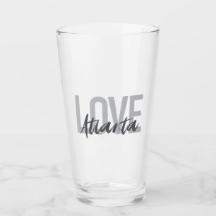 Modern, simple, cool, urban design Love Atlanta Glass