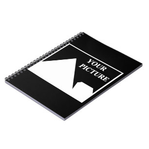 Modern Simple Create Your Own Wedding Picture Notebook