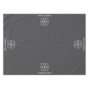 Modern Simple Custom Business Logo Promotional Tablecloth