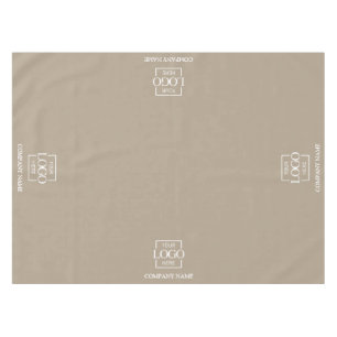 Modern Simple Custom Business Logo Promotional Tablecloth