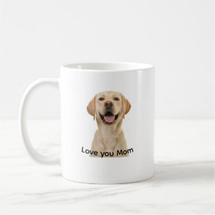 Modern Simple Custom Photo Text Personalised  Coffee Mug