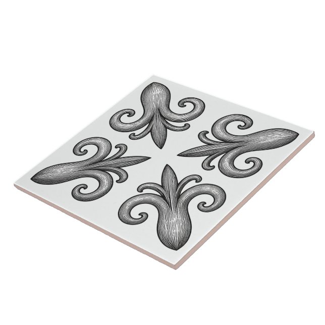 Modern Simple Design Decorative   Ceramic Tile (Side)