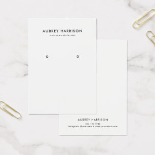 Modern Simple Earring Display