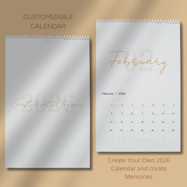 Modern Simple Elegant 2026 Calendar (Creator Uploaded)