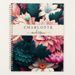 Modern, simple, elegant flower planner<br><div class="desc">Modern,  simple,  elegant flower planner.
Just edit your product in a few minutes. You can change the font/size/colour and position using "further personalise".</div>
