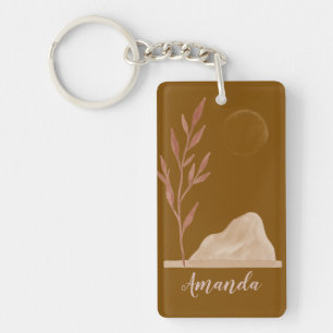 Modern Simple Elegant Gift Key Ring