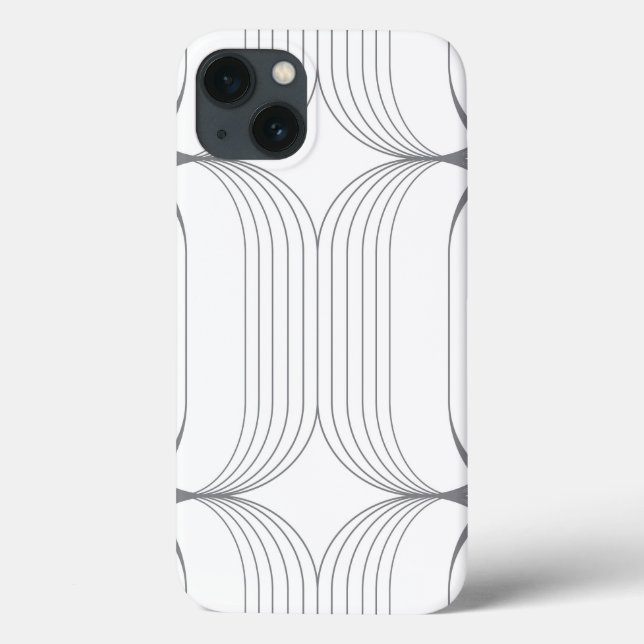 Modern, simple elegant luxury illustration pattern Case-Mate iPhone case (Back)