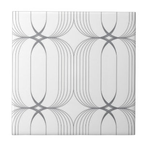 Modern, simple elegant luxury illustration pattern ceramic tile