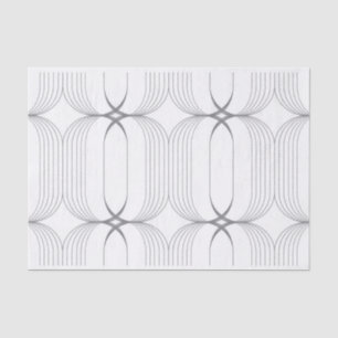 Modern, simple elegant luxury illustration pattern tissue paper