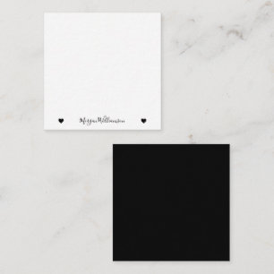 Modern Simple Elegant Name Card